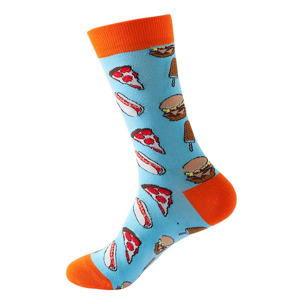 Women's Mid Tube Socks, Trendy Socks, Women's Casual Cartoon Pattern Socks