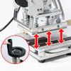 ZONESUN ZS-110 Press Trainer Heat Press Machine For Wood Presses PVC Paper Custom Logo Making Hot Foil Stamping Machine 300W
