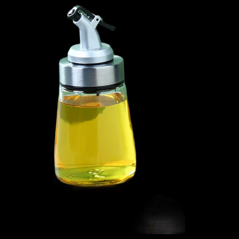 Set of 3 Conical Glass Oil Dispensers