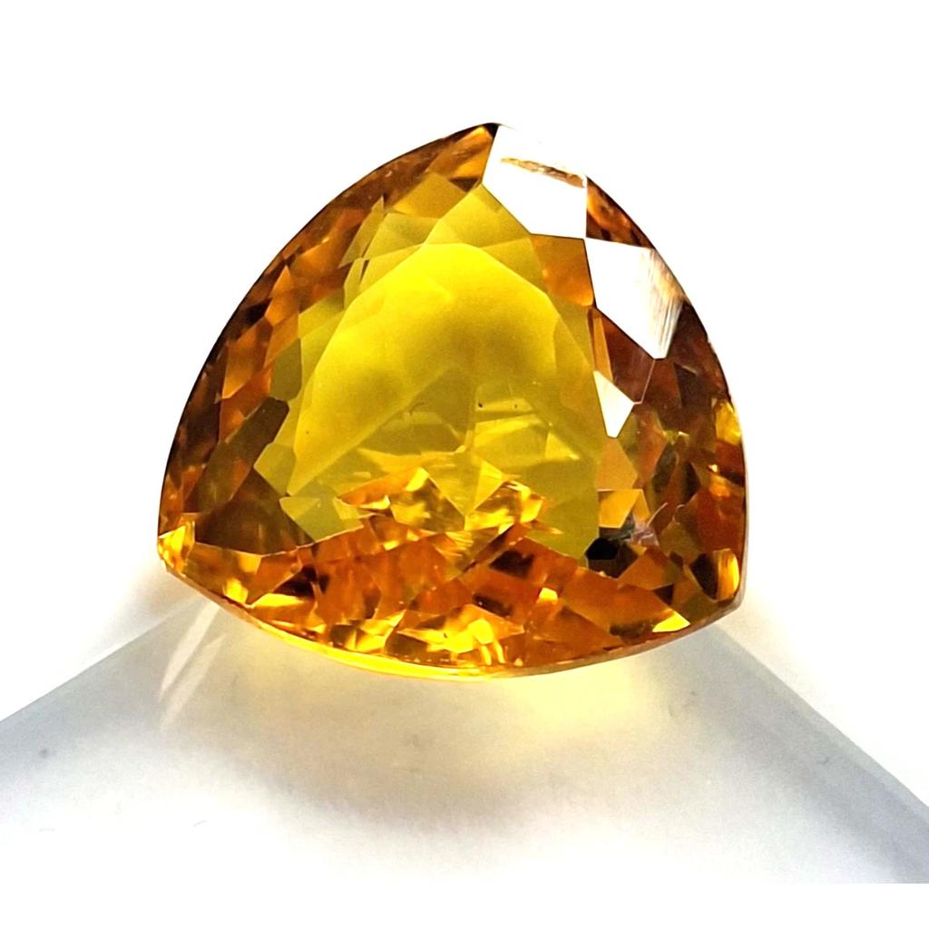 Certified Natural Yellow Painite Trillion Cut 14-16 Ct Fabulous Loose Gemstone