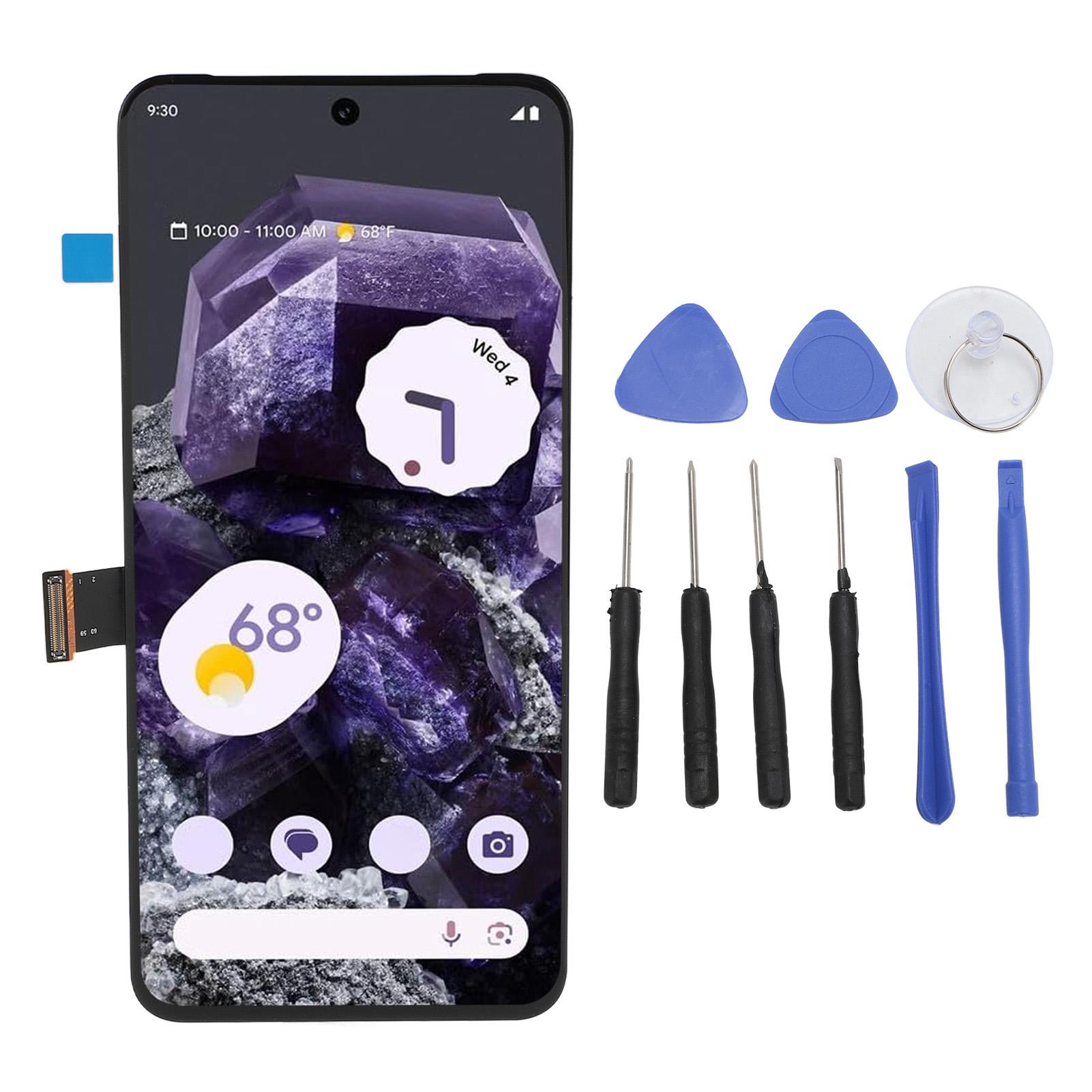 

6.2-дюймовый экран для замены Pixel 8 5G GKWS6 G9BQD с поддержкой отпечатков пальцев 3D Touch LCD Screen