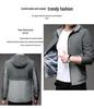 Men's Windproof Hooded Sports Jacket for Spring and Autumn