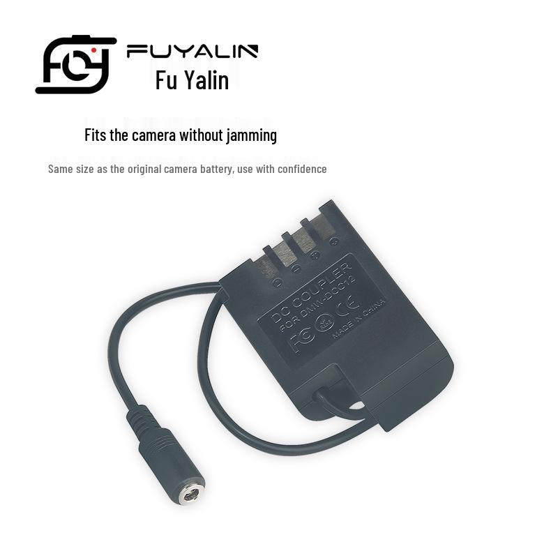 DCC12 PD/Type-C Adapter for DMC-GH3, GH4, GH5, GH3K, GH4K Cameras with BLF19 Battery Compatibility