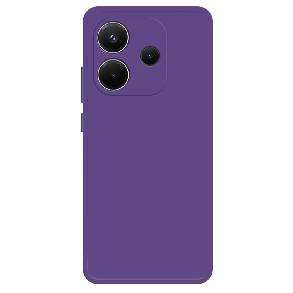 For Xiaomi Redmi Note 14 4G (163.25mm) TPU Case Straight Edge Protection Phone Cover