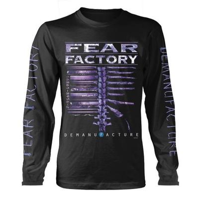 Fear Factory Unisex Voksen Demanufacture Klassisk langermet T-skjorte
