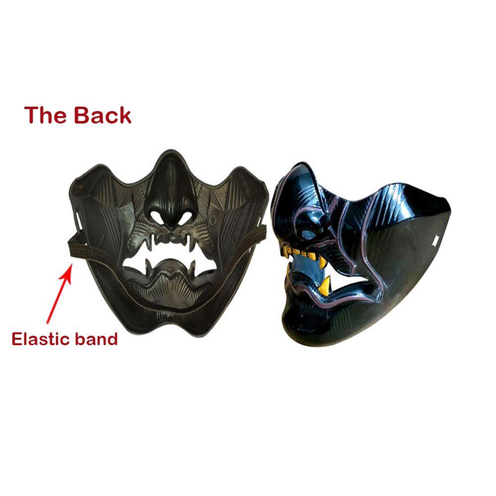 Plastic Game Ghost of Tsushima Mask Durable Halloween Party Prop Masquerade Anime Tengu Carnival