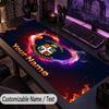 Large Mouse PadLuton Town Custom Name Text Personalized Desk Mat Non Slip Gaming Pad
