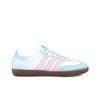Adidas Originals SAMBA OG Slip Resistant Abrasion Resistant Low top Skateboard Shoes Unisex Blue Pink B75806(Team354-)