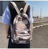 Large-capacity new middle school schoolbag, junior high school backpack, boys' casual versatile college student computer bag, women