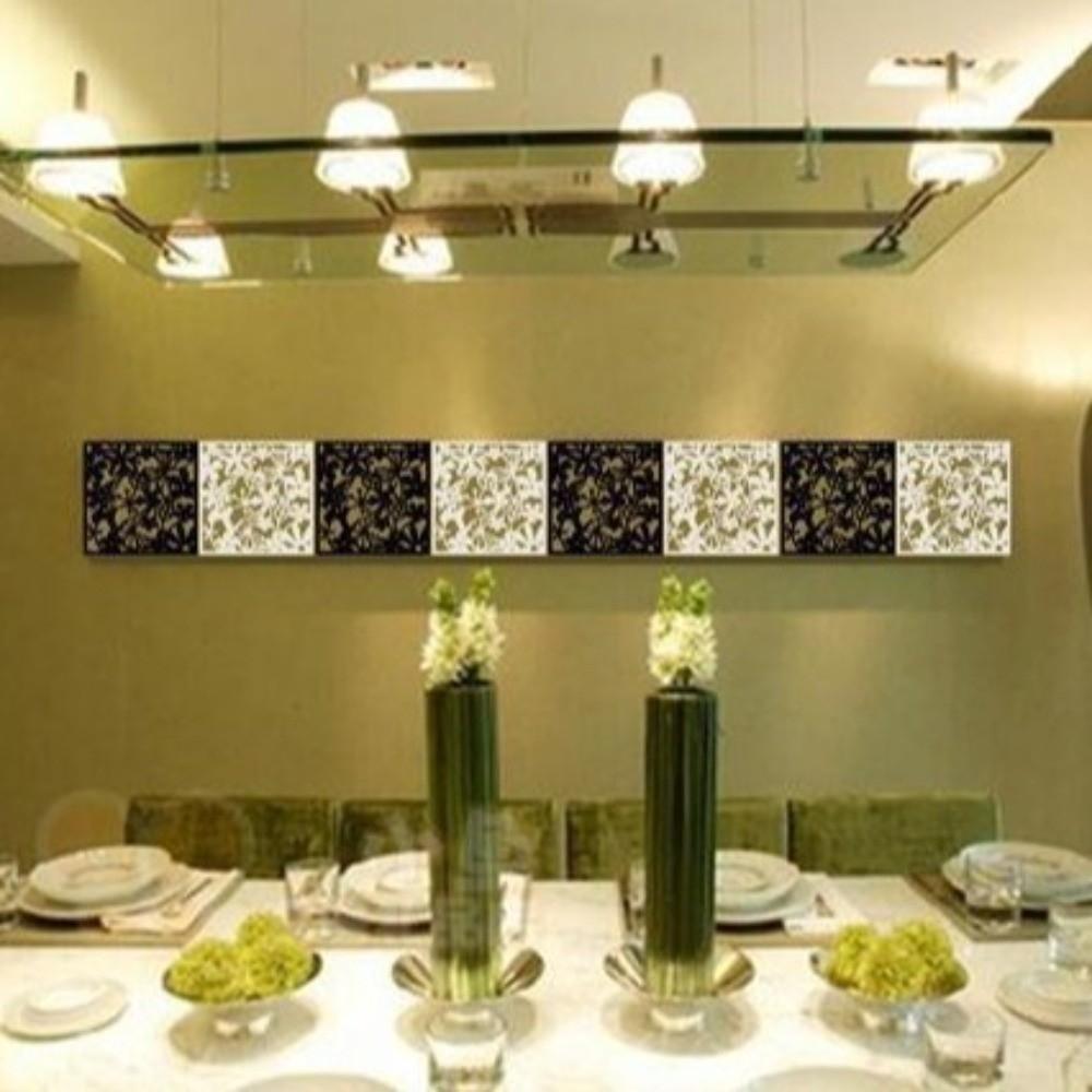 9Pcs Minimalist Hanging Partition Screen Hollow Pattern DIY Privacy Screen Wall Curtain Living Room