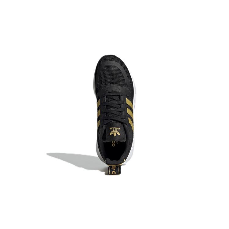 adidas Originals Multi J Abrasion Resistant Low Top Kids' Running Shoes Carbon Black Teenagers Q47130