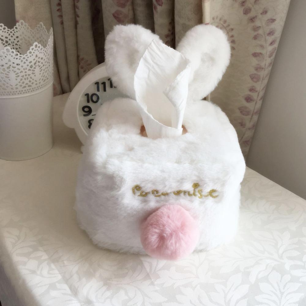 Car Napkin Paper Container Tissues Storage Box Napkin Case Tissue Cover Cartoon Napkin Holder