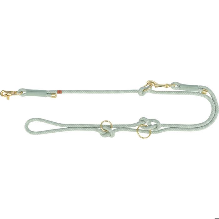Laisse pour chien - Trixie - Soft Rope - Réglable - Corde douce - Multi-positions