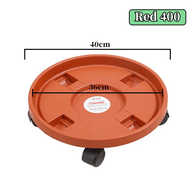 Plant Mover with Wheels Plant Support Roller Universal Flower Base Pot Movable Tray Rack Indoor Outdoor Balcony Stand