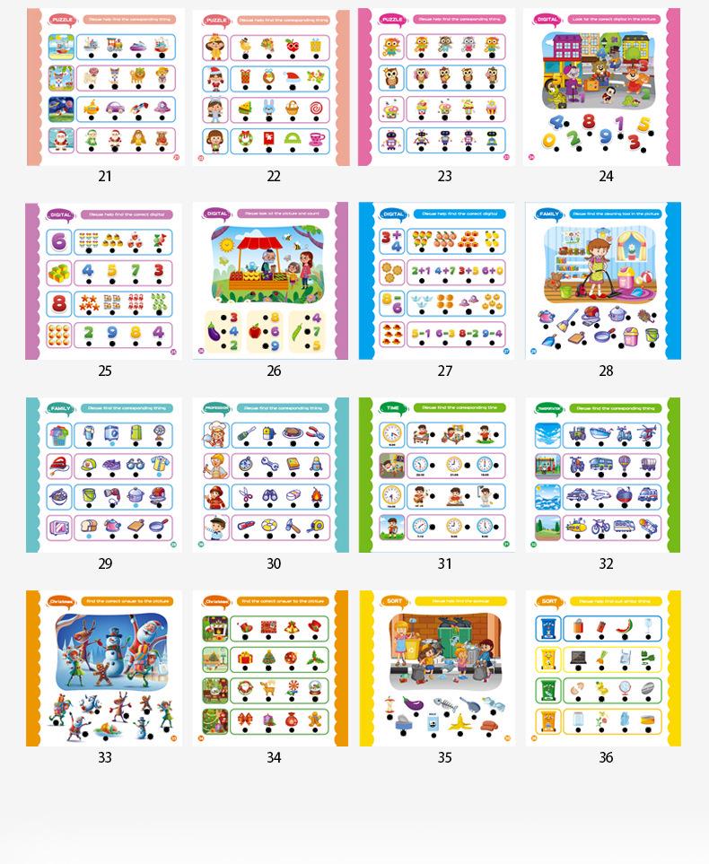 Talking Pen Sound Book: Interactive English Learning Toy for Babies and Early Education