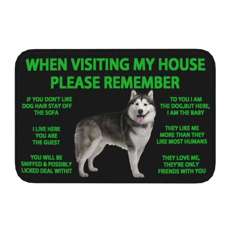Lovely Pug Dog Front Door Floor Entrance Mats Outdoor Bathroom Kitchen Doormat Garden Carpet Rug