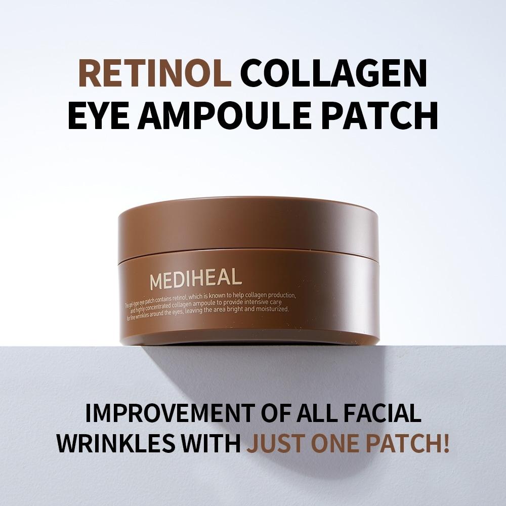 Buy Mediheal Retinol Collagen Eye Ampoule Patch, 60pcs Wrinkle Care ,  Brightening, Moisturising at affordable prices — free shipping, real  reviews with photos — Joom