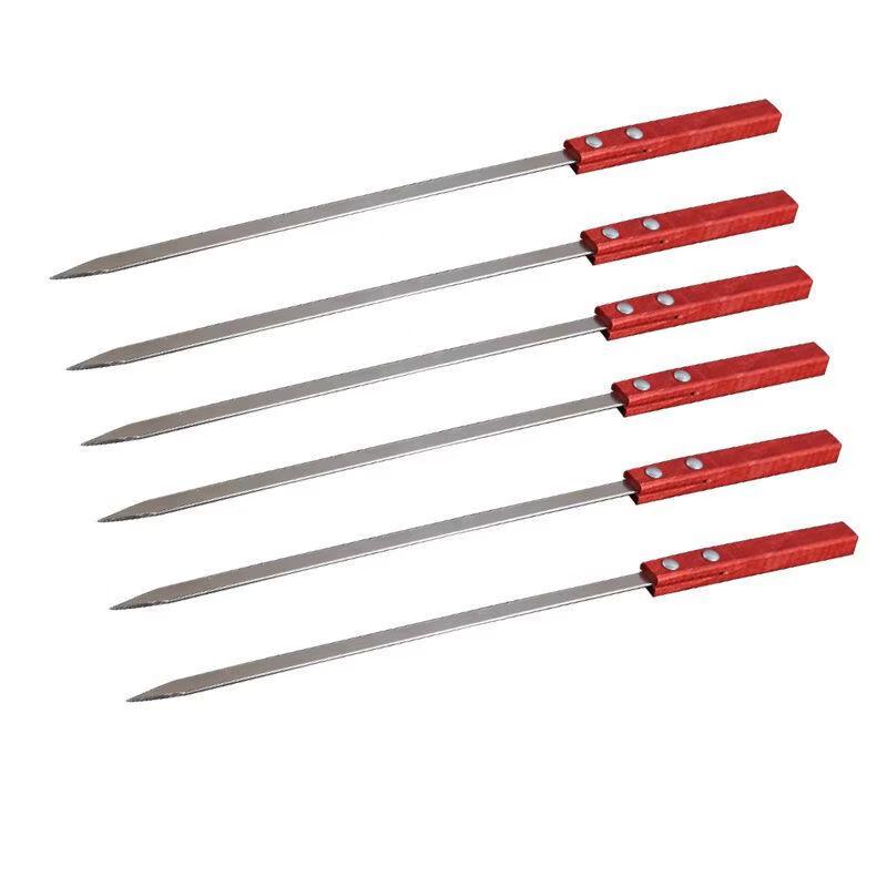 Renxiao Stainless Steel BBQ Skewers & Roasting Forks