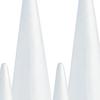 10x Foam Cones for Crafts Handmade Gnomes Foam Tree Cones Polystyrene Cones for Festival Children Kids Party Holiday DIY Arts