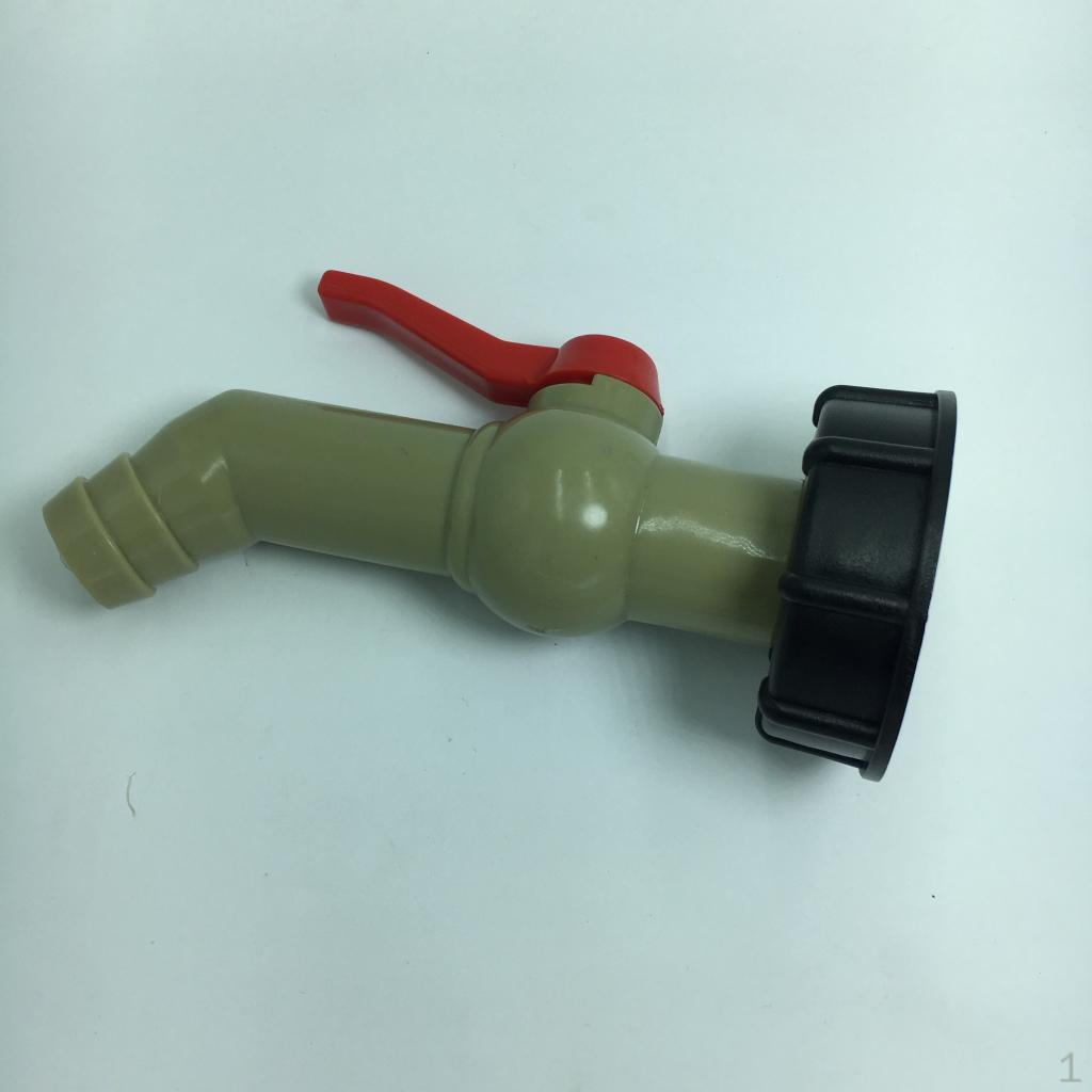 1000 Tank Valve Tap Water Adapter Thick Internal 60mm