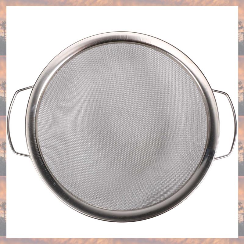 2025 Trend Paint Strainer Mesh Stainless Steel Paint Emulsion Honey Funnel Filter Cover Filter Tool Product 60-Mesh 11.4Inch Wid