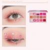 Pudaier Glitter Pearl Powder Student Makeup 15 Color Matte Wild Earth Color Eyeshadow Palette