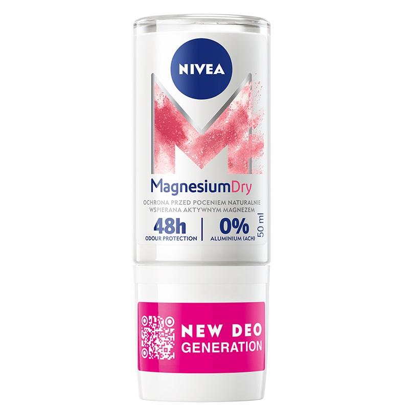 Nivea Magnesium Dry Antitranspirante Stick, 50ml - Frescor e Proteção 48 Horas