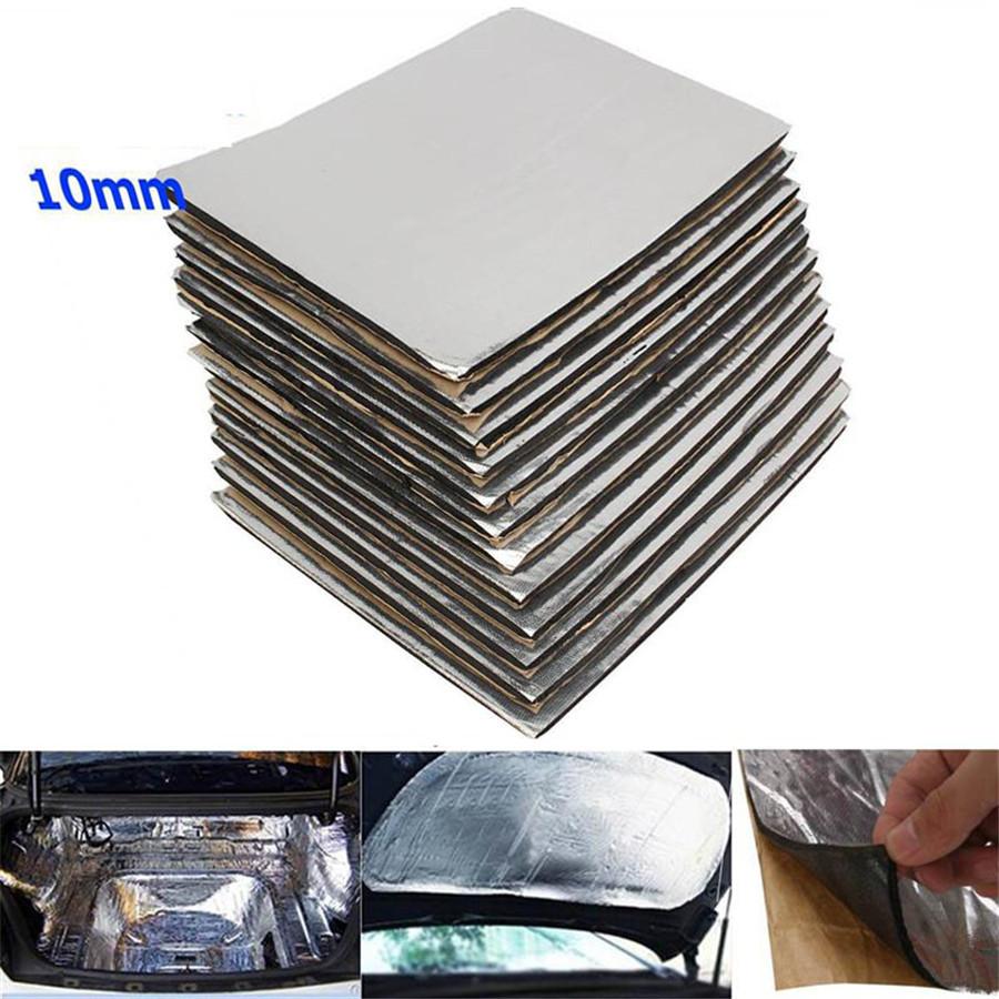 6Pc Car Home Sound Absorbing Cotton Anti Noise Sponge Foam Cotton Deadening Pads