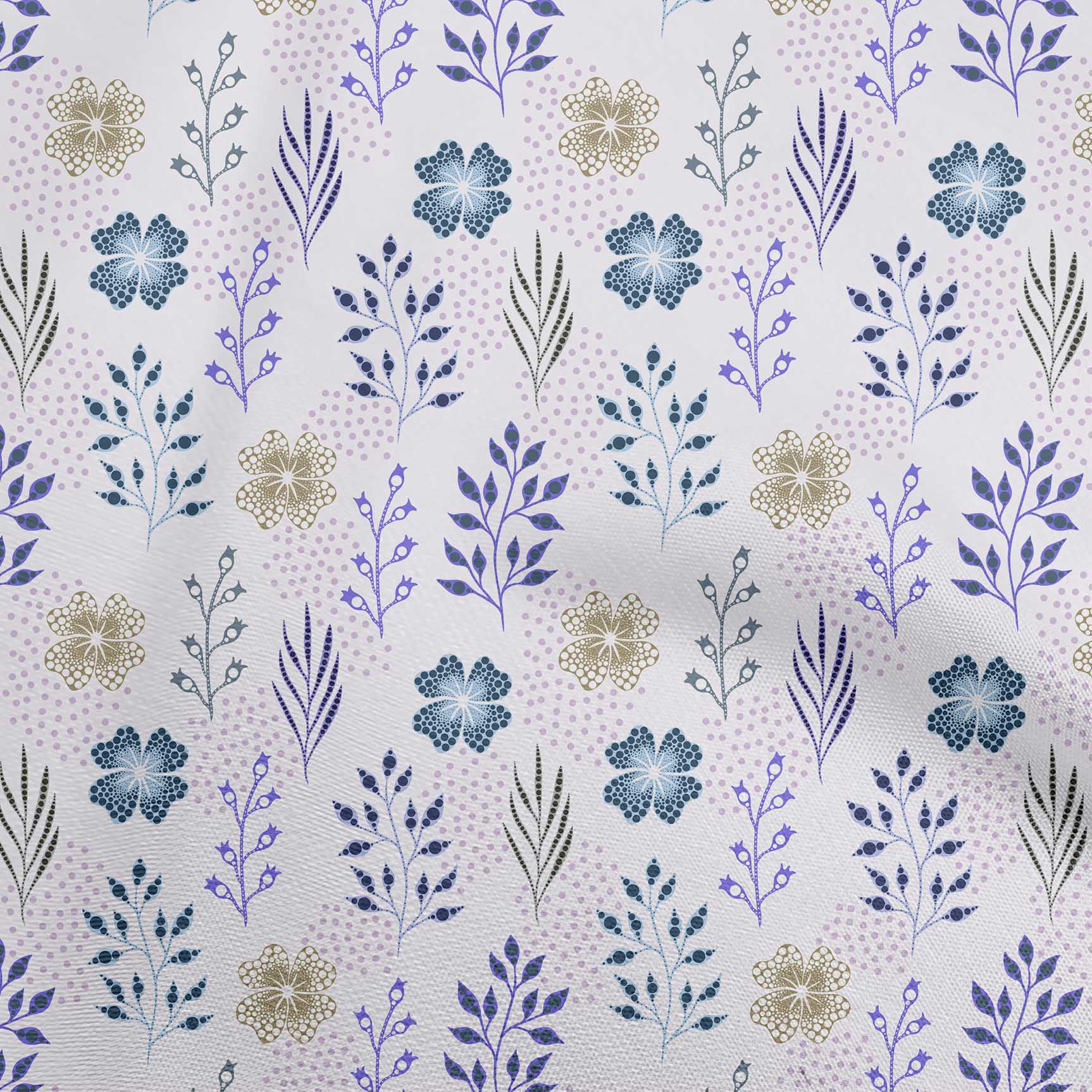 

oneOone Бавовняна гнучка сіра тканина з квітковим принтом у крапку Тканина з принтом у дворі 40 дюймів 42 Inch Wide - Viscose Chiffon лайм-зеленого кольору