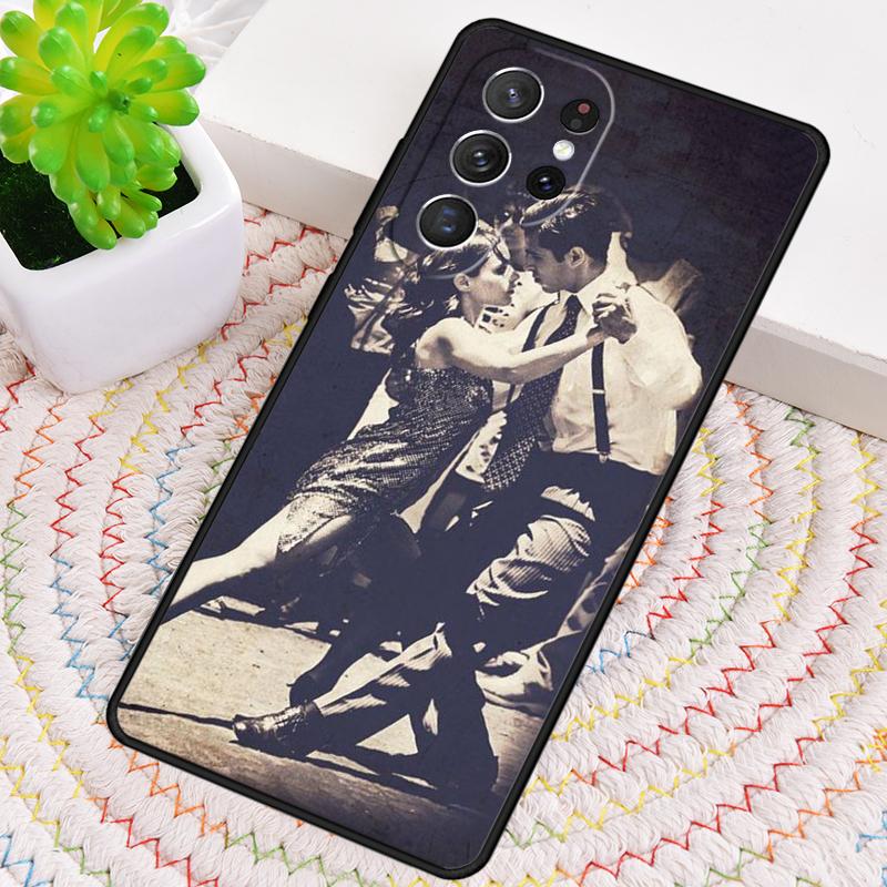

Latin Tango Dancing Dance Silicone Phone Case For Samsung Galaxy note 10 pro S26 S25 S24 S23 S22 S21 Plus S25Ultra Capa Cover Galaxy S24+