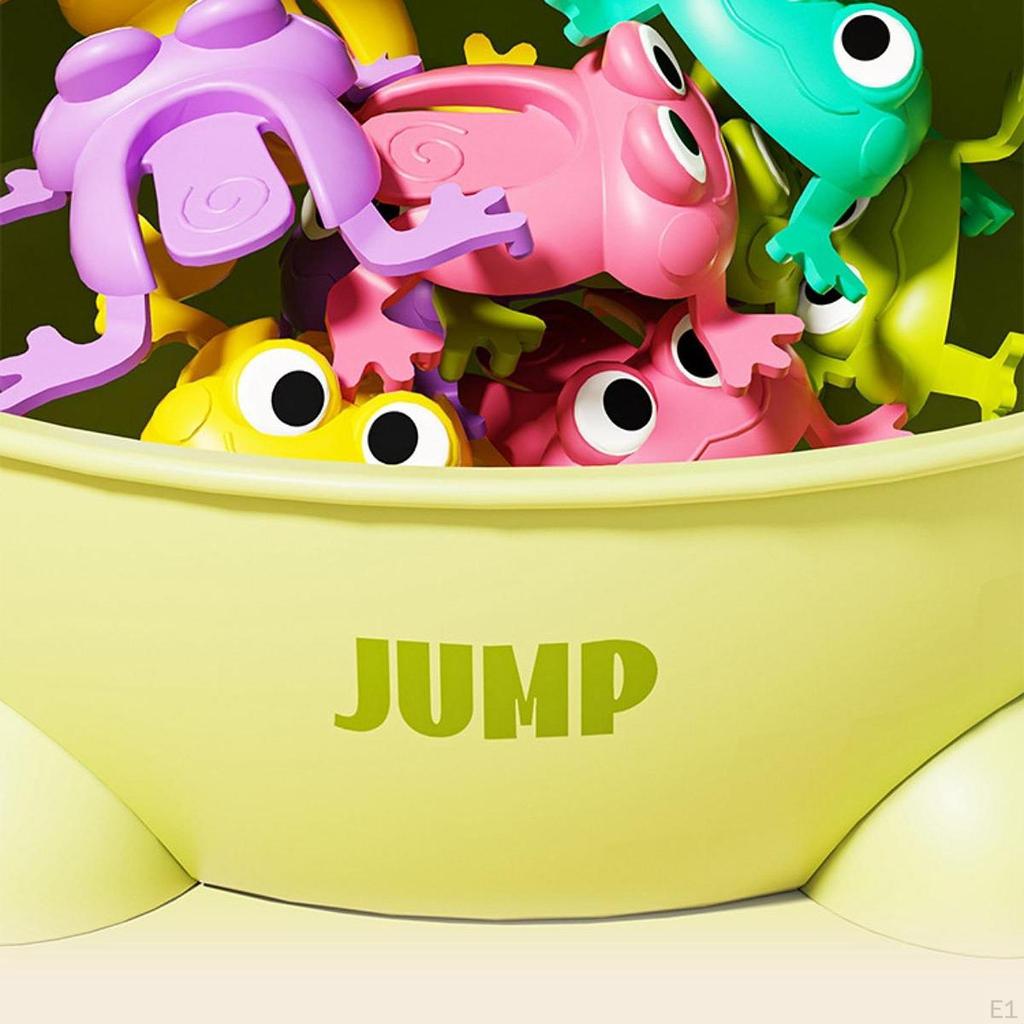Assorted Colors Jumping Passover Frogs, Funny Bouncing Frog Toys for Children