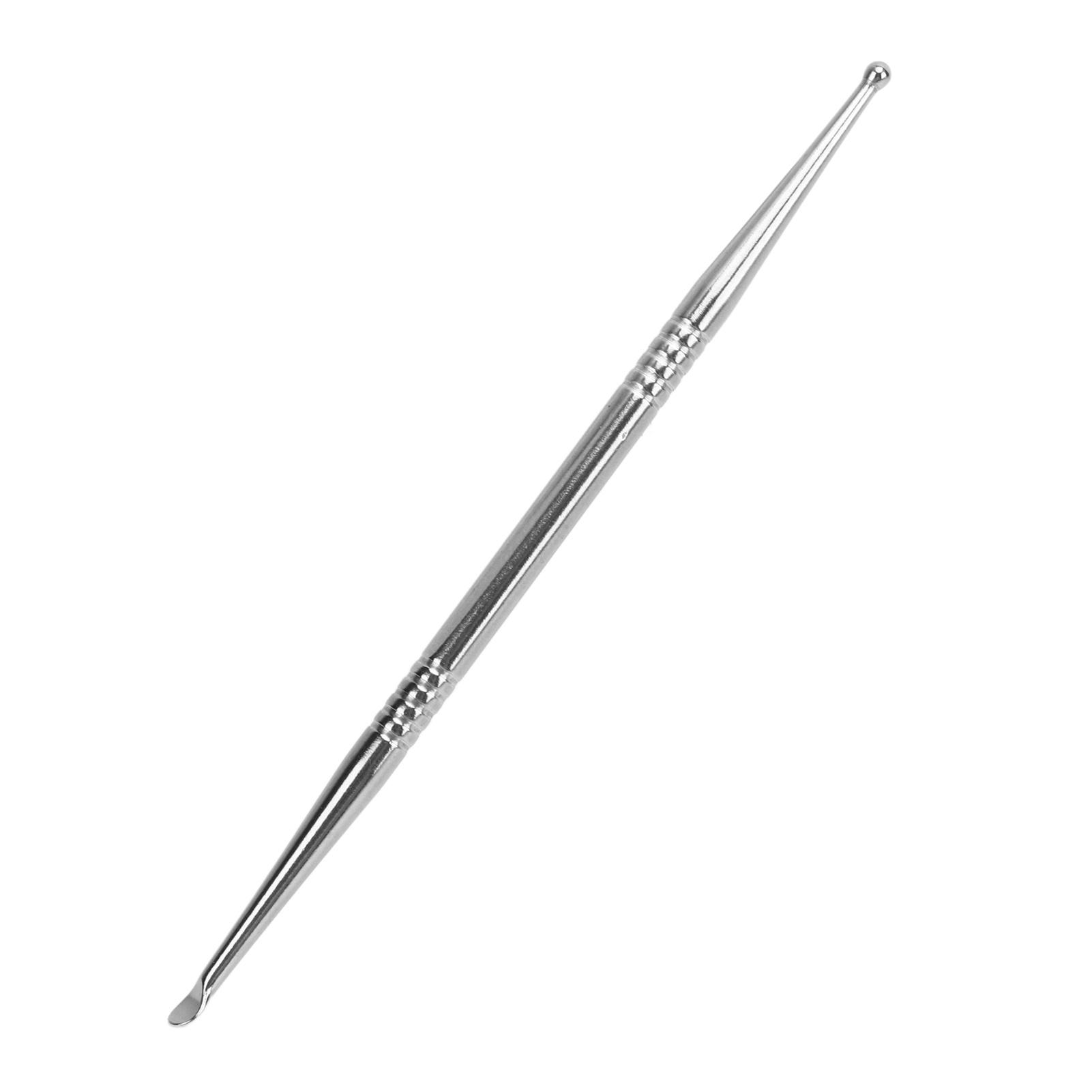 

Зонд для акупунктуры ушей, эргономичный двусторонний зонд из нержавеющей стали, инструмент для массажа точек давления в ушах