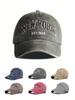 1pc Letter Embroidery Washed Vintage Baseball Cap New York Women's Baseball Cap Washed Baseball Cap