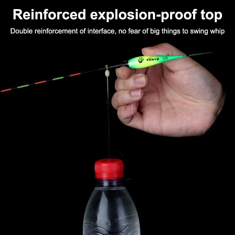 Smart Led Fishing Float Highly Sensitive Remind Buoy Gravity Sensor Glowing Electric Night Fishing Strobe Long Tail