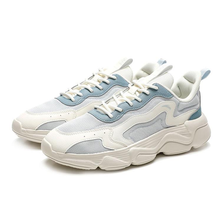 New Anta Dance Battle 2.0 Low-Top Sports Casual Shoes Men's Gray White 112238860-4