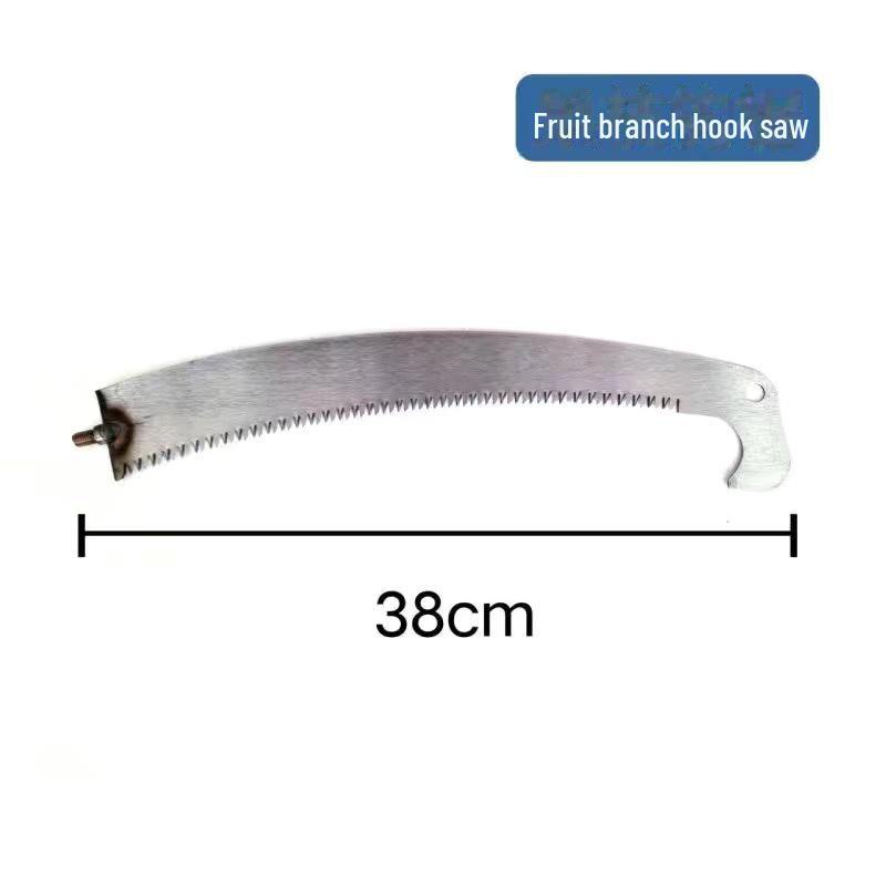 High Altitude Garden Pruning Saw - Single Hook Design for Tree and Branch Cutting