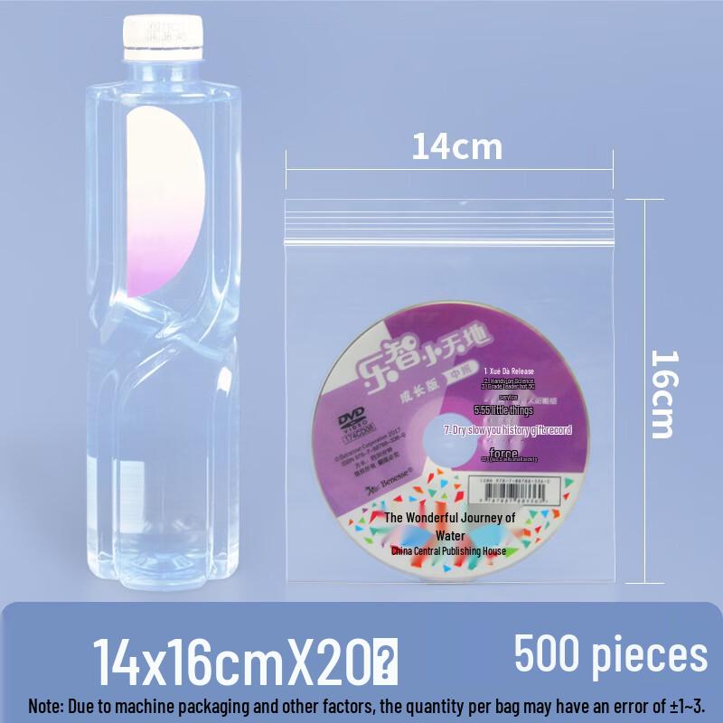 Thick Transparent Ziplock Food Storage Bags