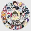 52 Pegatinas Chibi Blue Lock: Decoración de Anime Manga Japonés para Botellas de Agua, Diarios, Teléfonos, Tabletas