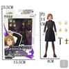 Durable 14-16cm Jujutsu Kaisen Anime Action Figures Set Gojo Satoru Itadori Yuji Fushiguro Megumi Pvc Model Collection Desktop Decoratio