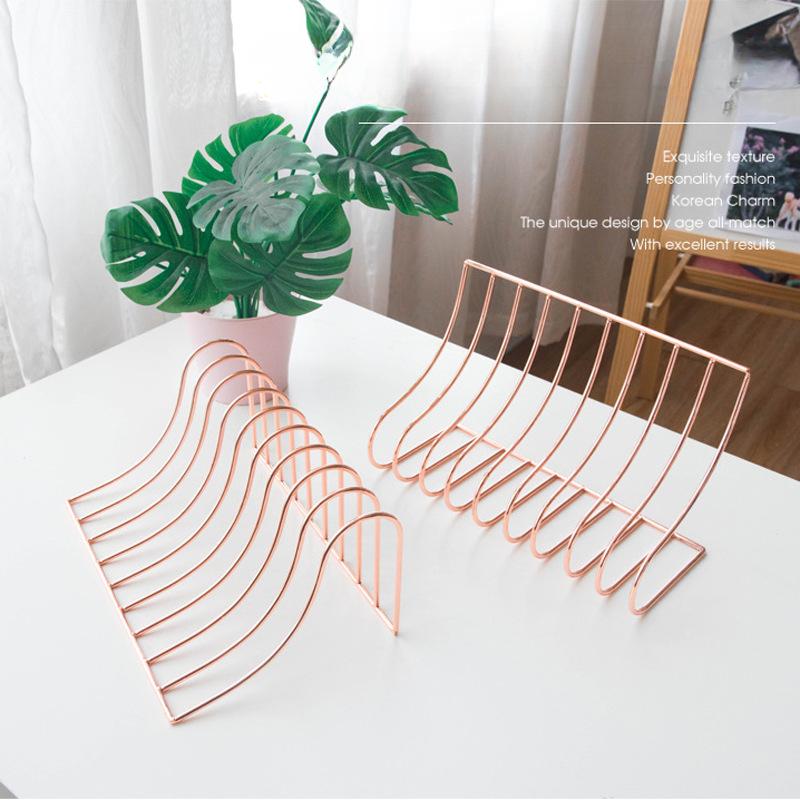 Retractable Triangular Metal Bookends Manufacturers Wholesale Simple Iron Bookends Bookends Bookstore Creative Display Bookends Shelves