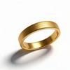 Vietnamese Sand Gold Ring: Long-lasting Color Retention, Women's Luxe Korean-Style Wedding Jewelry