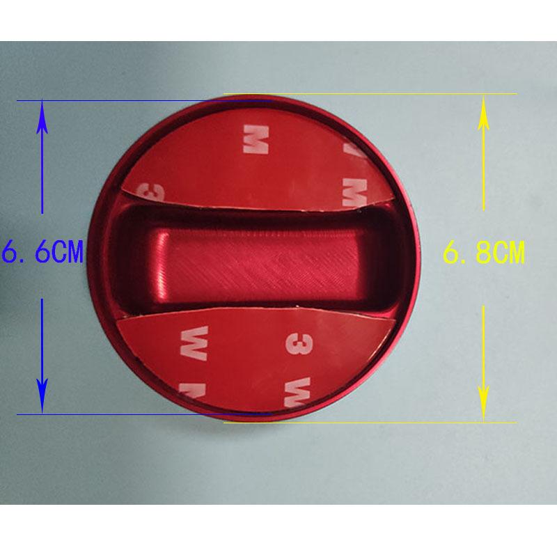 For Honda Crosstour Civic pire Fit Accord ight Pilot CR-Z CR-V Car Inner Gas/Fuel/Oil Tank Cover Cap Sticker Trim Frame