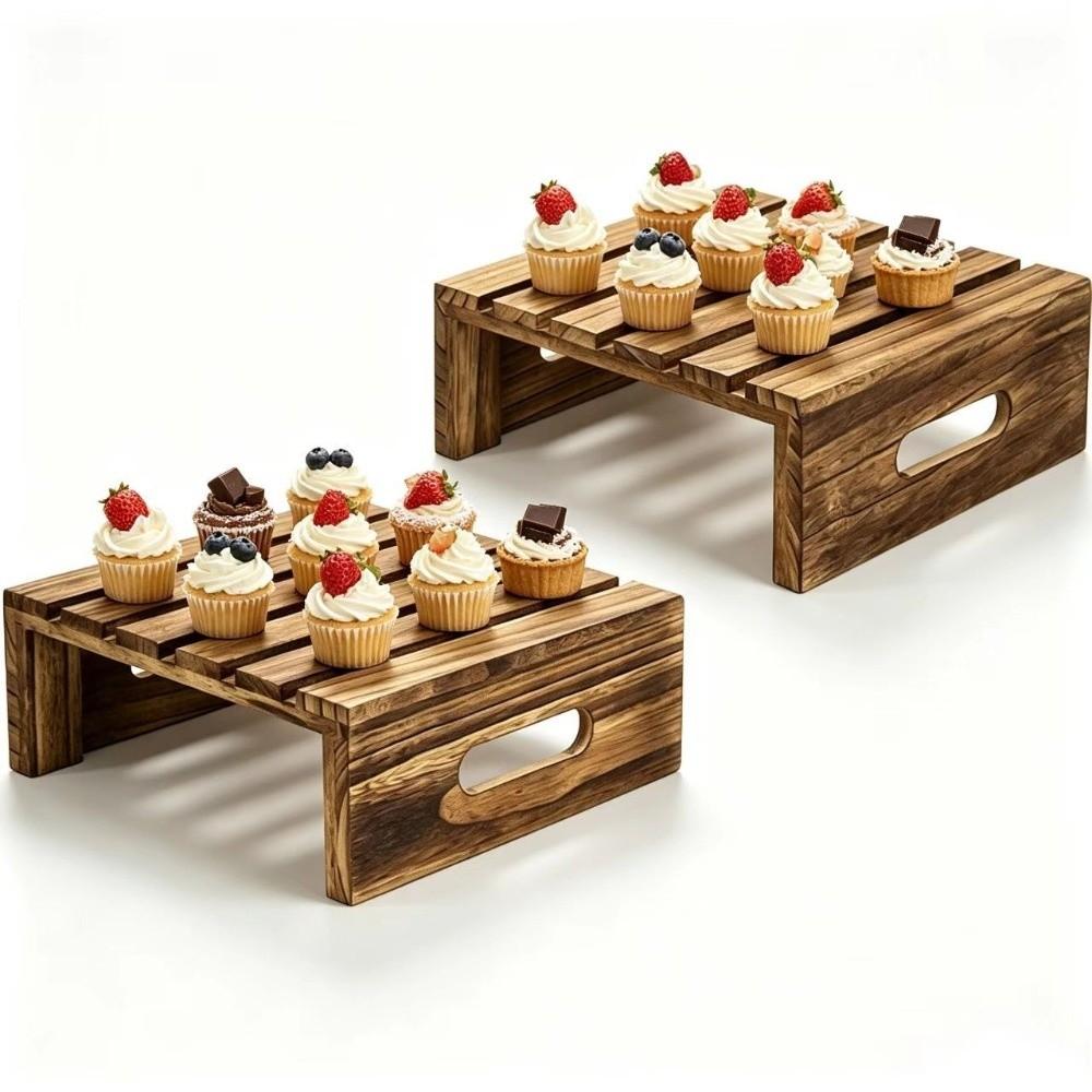 Vintage Dessert Display Stand Rustic Food Display Rack Home Decor Cake Rack  Outdoor Wedding