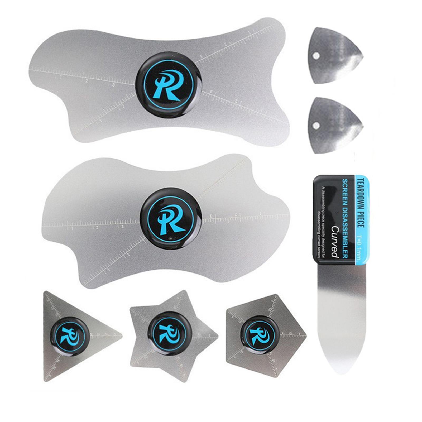 

Metal Mobile Phone LCD Screen Spudger Opening Pry Card Tool Thin Flexible Nonslip Phone Disassemble Tool