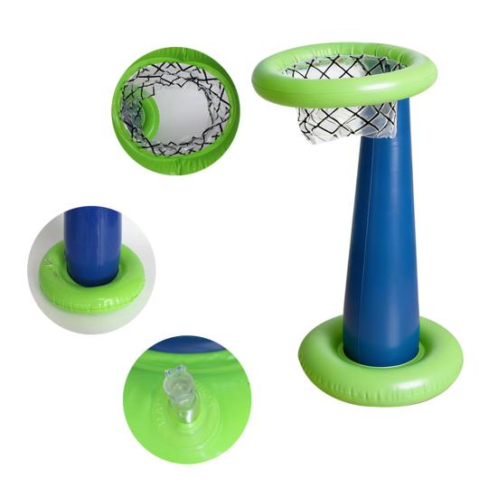 1 Basketball Kids Basketball Toy for Set Inflatable Hoop Ball Kids Sports