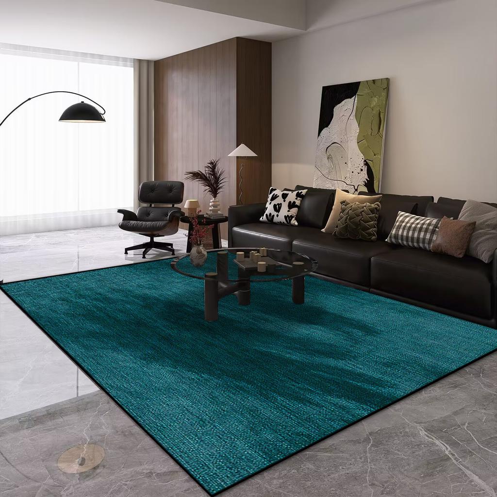 Modern Grey Large Carpet Easy Clean Soft Washable Luxury Rugs for Living Room Bedroom Home Decoration Floor Mat