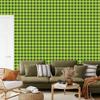 Green Checkered Wallpaper Lime and Green for Living Room and Bedroom 50x1000
