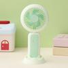 Foldable Handheld Fan with Night Light USB Rechargeable Mini Fan for Desk Dorm Portable Quiet Fan for Students Office