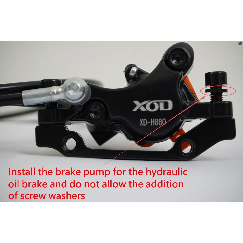 XOD XD-H800 / XD-H880 Hydraulic Disc Brakes for Electric Scooters & E-Bikes ,  – Compatible  KuKirin G2 G2MAX G3PRO G4 G5