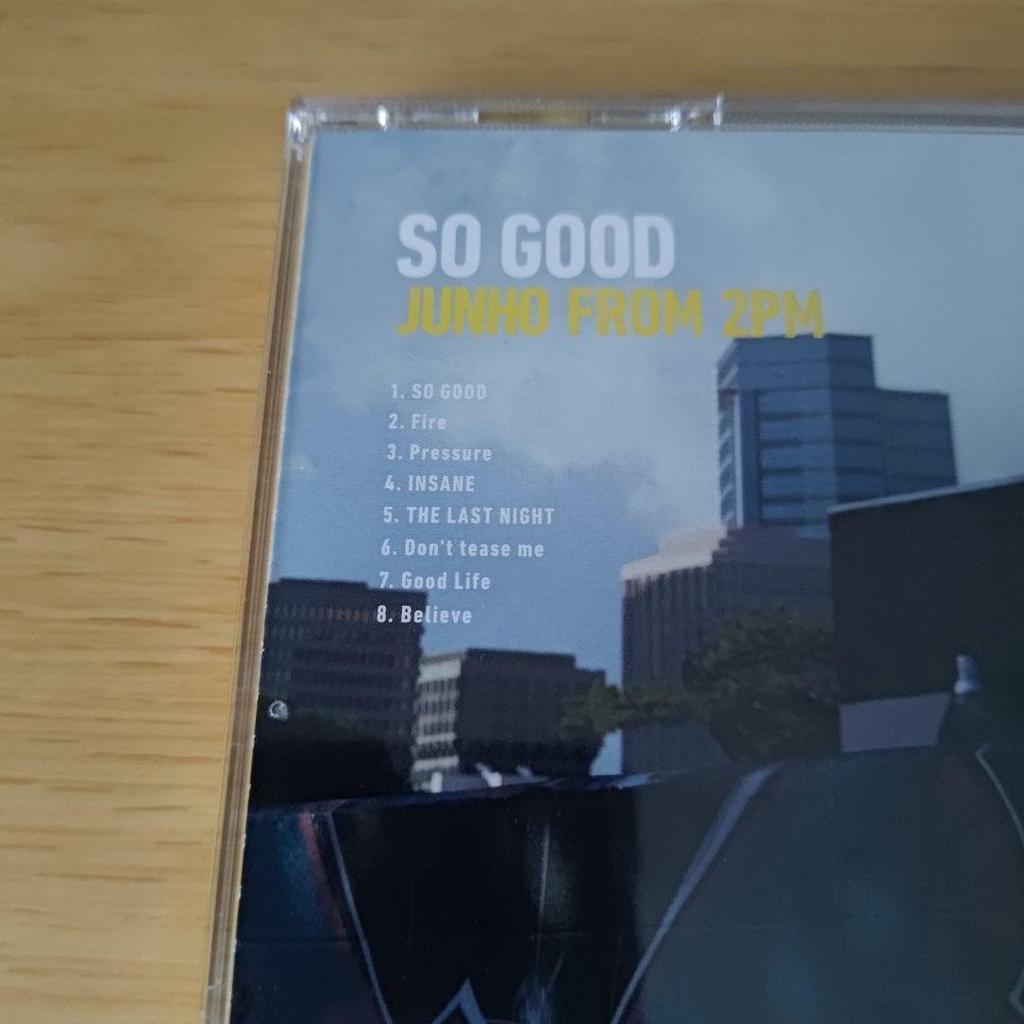 [USED] Fb-275 Junho from 2pm So Good K Pop Korea